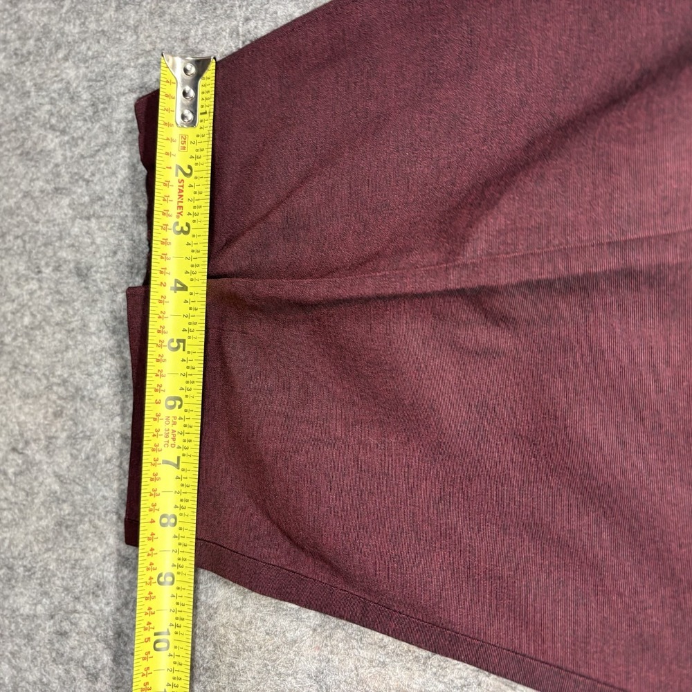 True Vintage Policy Designs Trouser Pants Rayon Maroon Men's 34x26 Balloon 60s - Picture 7 of 15